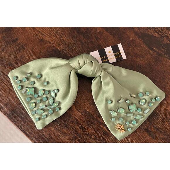 Lele Sadough Jeweled Hair Clip in Bow - Picture 3 of 6